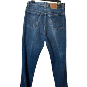 Vintage  Orange Tag Levi’s Blue Straight Leg Dad Jeans 33"